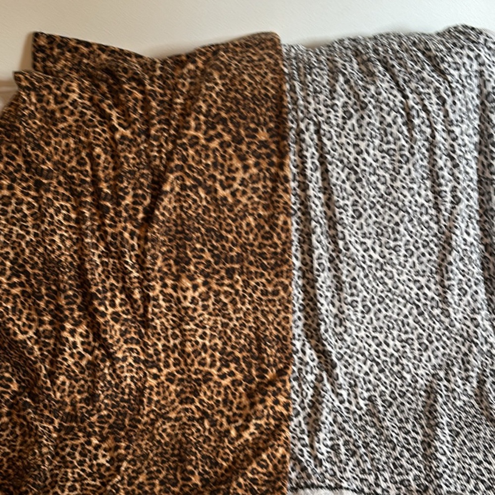 Leopard Print Women's Skirt